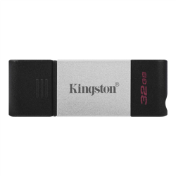 Kingston DataTraveler 80 32 GB, USB-C, Black | DT80/32GB