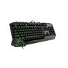 Cooler Master Gaming Combo With Color Devastator 3 Plus Keyboard and Mouse Set, Wired, RGB LED light, US, USB, Numeric keypad