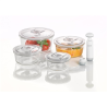 Caso Vacuum freshness containers round 01187 Set of 4