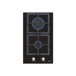 CATA Hob SCI 3002 BK Gas on glass Number of burners/cooking zones 2 Rotary knobs Black | 08047410