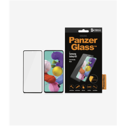 PanzerGlass Case Friendly, For Samsung Galaxy A51, Black, Clear Screen Protector | 7216
