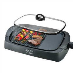 Adler Electric Grill AD 6610 Table 3000 W Black