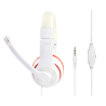 Gembird | Stereo Headset | MHS 03 WTRD | White with Red Ring | 3.5 mm | Headset