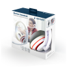 Gembird | Stereo Headset | MHS 03 WTRD | White with Red Ring | 3.5 mm | Headset