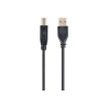 Gembird | Cable | USB2 AM-BM | Lightning to USB | Gold plated contacts, moulded cable | Black