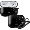 LAUT HUEX ELEMENTS for AirPods Pro Marble Black, Polycarbonate, Charging Case, Anti-Scratch, Apple AirPods Pro