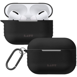 LAUT POD for AirPods Pro Charcoal, Silicone, Charging Case, Anti-scratch case, Apple AirPods Pro | L_APP_POD_BK