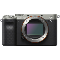 Sony Alpha A7C Full-frame Mirrorless Interchangeable Lens Camera, Body, Silver | ILCE7CS.CEC