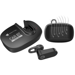 Navitel Multifunctional Bluetooth Headset Solar Car BT Hands free device, Bluetooth, Black, Recharge indicator | Navitel Solar BT