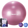 PROIRON Exercise Yoga Ball Balance Ball, Diameter: 55 cm, Thickness: 2 mm, Red, PVC