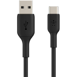 Belkin BOOST CHARGE USB-C to USB-A, Black, 2 m | CAB001bt2MBK