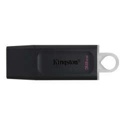 Kingston DataTraveler Exodia USB Flash Drive 32 GB, USB 3.2 Gen 1, Black/Grey, Protective Cap, Large loop | DTX/32GB