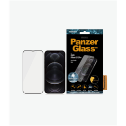 PanzerGlass | Apple | For iPhone 12/12 Pro | Glass | Black | 100% touch; The coating is non-toxic | Case Friendly | 2711