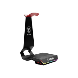 MSI Headset Stand + Wireless Charger Immerse HS01 COMBO Black/Red Wired N/A