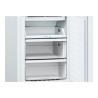 Bosch | KGN33NWEB | Serie 2 Refrigerator | Energy efficiency class E | Free standing | Combi | Height 176 cm | No Frost system | Fridge net capacity 193 L | Freezer net capacity 89 L | 42 dB | White
