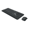 Logitech | MK540 Advanced | Keyboard and Mouse Set | Wireless | Mouse included | Batteries included | US | Black | USB | Wireless connection