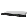 Synology Rack NAS RS819 Up to 4 HDD/SSD Hot-Swap, RTD1296 Quad Core, Processor frequency 1.4 GHz, 2 GB, DDR4, RAID 0,1,5,6,10,Hybrid, 2 x 1GbE, 2 x USB 3.2 Gen 1 Port, 1 x eSATA Port, Triple Fan