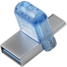 Dell USB A/C Combo Flash Drive 128 GB, USB Type-A/USB Type-C, Blue