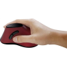 Logilink | Ergonomic Vertical Mouse | ID0159 | Optical | Wireless | Red