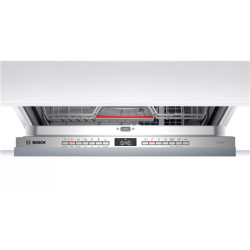 Bosch Serie 4 Dishwasher SMV4HTX31E Built-in, Width 60 cm, Number of place settings 12, Number of programs 6, Energy efficiency class E, Display, AquaStop function, Grey