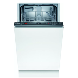 Bosch Serie 2 Dishwasher SPV2IKX10E Built-in, Width 45 cm, Number of place settings 9, Number of programs 5, Energy efficiency class F, AquaStop function, White