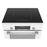 Bosch Cooker HLS79W320U Integrated timer, Hob type Induction, Oven type Electric, White, Width 60 cm, Electronic ignition, Grilling, Digital, 63 L, Depth 60 cm