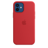 Apple | iPhone 12/12 Pro Silicone Case with MagSafe | Case with MagSafe | Apple | iPhone 12 Pro, iPhone 12 | Silicone | Red | With built-in magnets that align perfectly with iPhone 12 | 12 Pro, this case offers a magical attach experience and faster wireless charging, every time. When it’s time to charge, just leave the case on your iPhone and snap on your MagSafe charger, or set it on your Qi-certified charger.