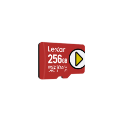 Lexar Play UHS-I MicroSDXC, 256 GB, Flash memory class 10, Red, 150 MB/s | LMSPLAY256G-BNNNG