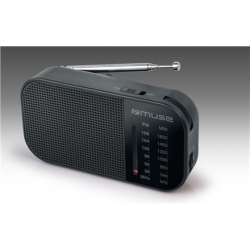 Muse M-025 R Portable radio Black | M-025R