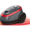 Winia Vacuum cleaner SuctionPro Ultra WGJ-230S Bagged, Power 700 W, Dust capacity 2.5 L, Grey/Red