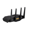 Asus AX5400 Dual Band WiFi 6 Gaming Router RT-AX82U 802.11ax 4804+574 Mbit/s 10/100/1000 Mbit/s Ethernet LAN (RJ-45) ports 4 Mesh Support Yes MU-MiMO Yes 3G/4G via optional USB adapter Antenna type 4xExternal 1 x USB 3.2 Gen 1