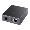 TP-LINK | Gigabit Single-Mode WDM Media Converter | TL-FC311B-20 | Gigabit SC Fiber Port | 10/100/1000 Mbps RJ45 Port (Auto MDI/MDIX)