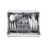 Table | Dishwasher | CDCP 6 | Width 55 cm | Number of place settings 6 | Number of programs 6 | Energy efficiency class F | White