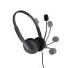 Energy Sistem Headset Office 2 Anthracite, On-ear, 3.5mm plug, retractable boom mic. | Energy Sistem | Headset Office 2 | Wired Earphones | Wired | On-Ear | Microphone | Anthracite