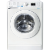 INDESIT Washing machine BWSA 71251 W EE N Energy efficiency class E, Front loading, Washing capacity 7 kg, 1200 RPM, Depth 43.5 cm, Width 59.5 cm, Display, LED Plus, White