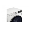 LG | F2DV5S7S1E | Washing Machine With Dryer | Energy efficiency class D | Front loading | Washing capacity 7 kg | 1200 RPM | Depth 46 cm | Width 60 cm | Display | LED | Drying system | Drying capacity 5 kg | Steam function | Direct drive | Wi-Fi | White