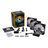Corsair | LL Series Dual Light Loop RGB LED PWM Fan | LL120 RGB (pack of 3) | Case fan