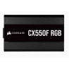 Corsair CX Series CX550F RGB  550 W, 80 PLUS BRONZE certified