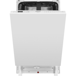 Hotpoint Dishwasher HSIC 3T127 C Built-in, Width 44.8 cm, Number of place settings 10, Number of programs 9, Energy efficiency class E, Display