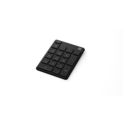 Microsoft MS NUMBER PAD Numeric Keypad, Wireless, Batteries included, Wireless connection, 81 g, Black, Bluetooth | 23O-00011