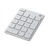 Microsoft | Numeric Keypad | MS NUMBER PAD | Numeric Keypad | Wireless | Batteries included | N/A | Bluetooth | Glacier | 81 g | Wireless connection