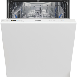 INDESIT Dishwasher DIC 3B+16 A Built-in, Width 59.8 cm, Number of place settings 13, Number of programs 6, F, Display, AquaStop function, White