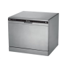 Table | Dishwasher | CDCP 6S | Width 55 cm | Number of place settings 6 | Number of programs 6 | Energy efficiency class F | Silver