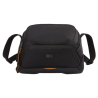Shoulder bag | Viso Small Camera Bag | CVCS-102 | Black | Interior dimensions (W x D x H)  mm | Fits a compact DSLR with zoom lens or a mirrorless camera with 1-2 extra lenses; Articulating strap for comfortable side-body or cross-body sling use; Egg crate foam in camera compartment for added protection; Adjustable, padded divider to customize storage; Front panel organization includes mesh pockets and a key fob; Carry in comfort with densely pad