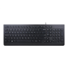 Lenovo | Essential | Essential Wired Keyboard - US Euro | Standard | Wired | US | 1.8 m | Black | Wired | 570 g