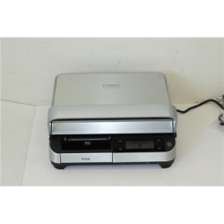 SALE OUT. Caso Grill DG 2000 Contact, 2000 W, Stainless steel, BOUNSED  SCREEN,DEFECT SCREEEN | 02832SO