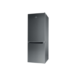INDESIT | LI6 S1E X | Refrigerator | Energy efficiency class F | Free standing | Combi | Height 158.8 cm | Fridge net capacity 197 L | Freezer net capacity 75 L | 39 dB | Inox