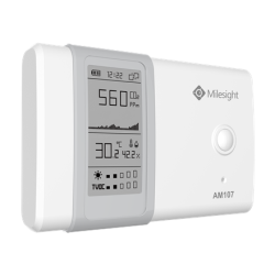 Milesight IoT LoRaWAN AM107 Indoor Ambience Monitoring Sensor Temperature Humidity Light CO2 TVOC Pressure | AM107-868M