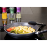 Stoneline | 10640 | Pan Set of 2 | Frying | Diameter 20/26 cm | Suitable for induction hob | Fixed handle | Anthracite