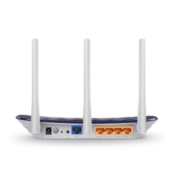 TP-LINK AC750 Wireless Dual Band Router EC120-F5	 802.11ac, 433+300 Mbit/s, 10/100 Mbit/s, Ethernet LAN (RJ-45) ports 4, Antenna type 3xExternal
